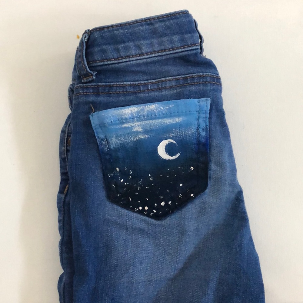 Little girls size 6 jean shorts
